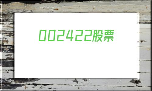 002422股票(002422股票公司介绍)